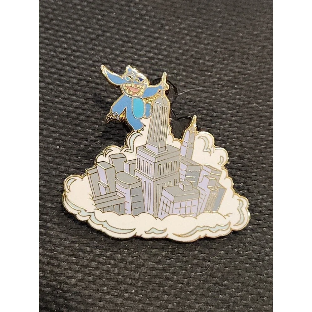 Disney Pin 00072 stitch NYC skyscraper AP Preproduction Sample Artist Proof LE